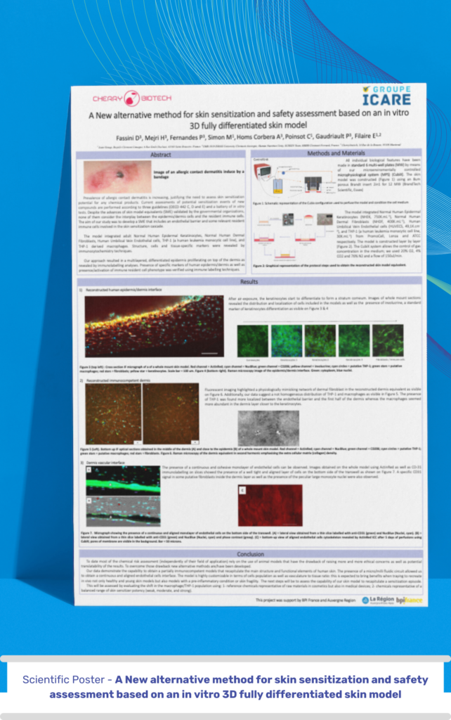 Cherry Biotech-Poster-Skin-sensitization-in-vitro-3D-differentiated-skin-model